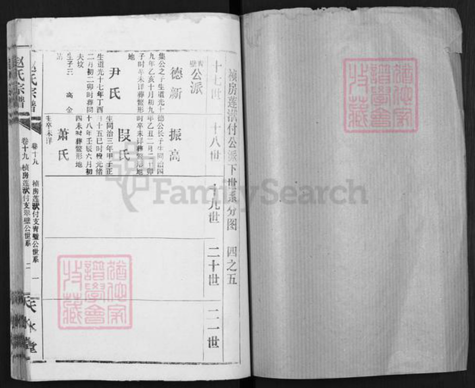 湖南省赵氏天水堂族谱-赵氏宗谱.pdf电子版插图1