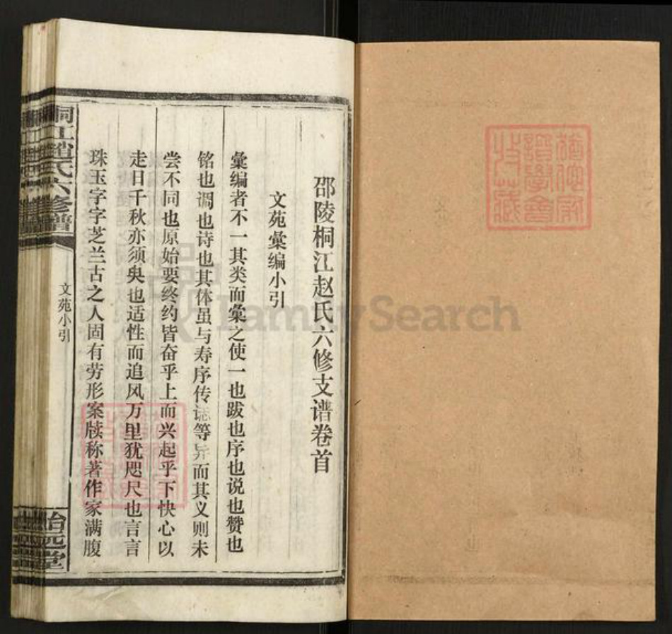 湖南省邵阳市邵东市赵氏贻远堂族谱-桐江赵氏六修谱.pdf电子版插图1