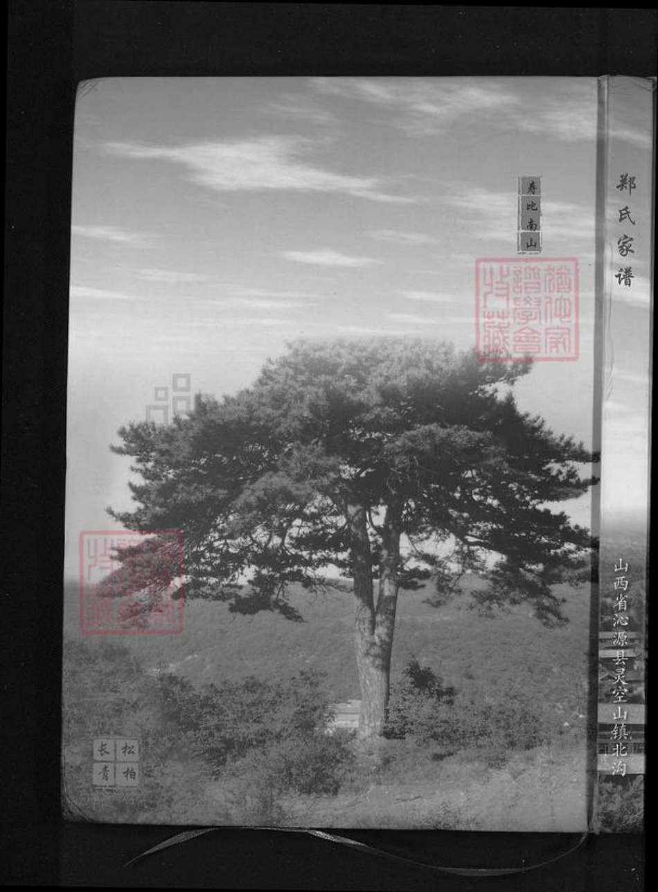 山西省长治市沁源县郑氏族谱-郑氏家谱.pdf电子版插图1