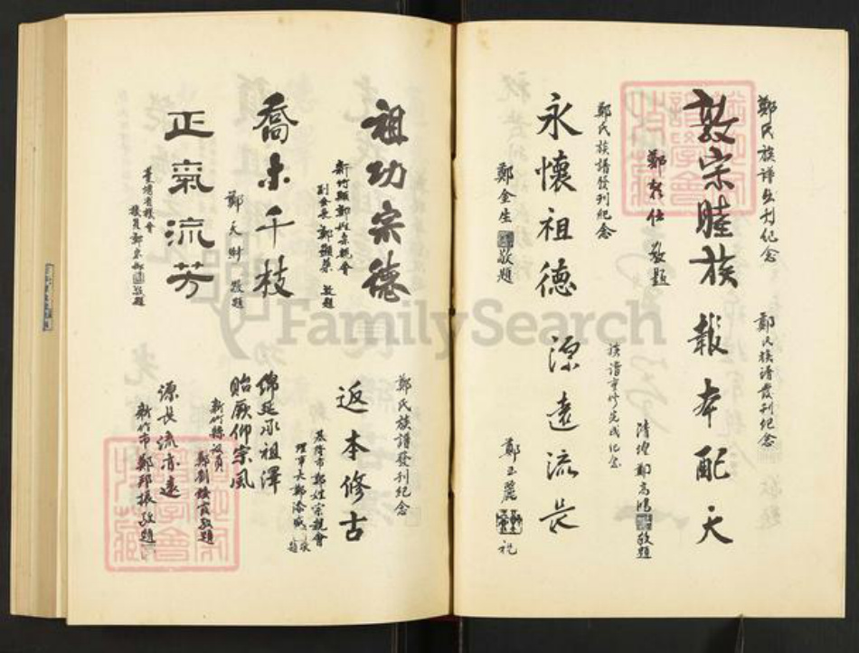 台湾新竹县竹北市郑氏族谱-郑氏大族谱.pdf电子版插图2