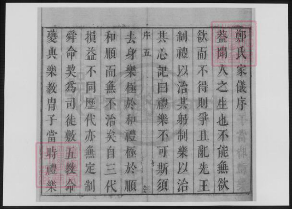 浙江省温州市郑氏族谱-郑氏家仪.义门书籍.pdf电子版插图5 浙江省温州市郑氏族谱-郑氏家仪.义门书籍.pdf电子版插图5