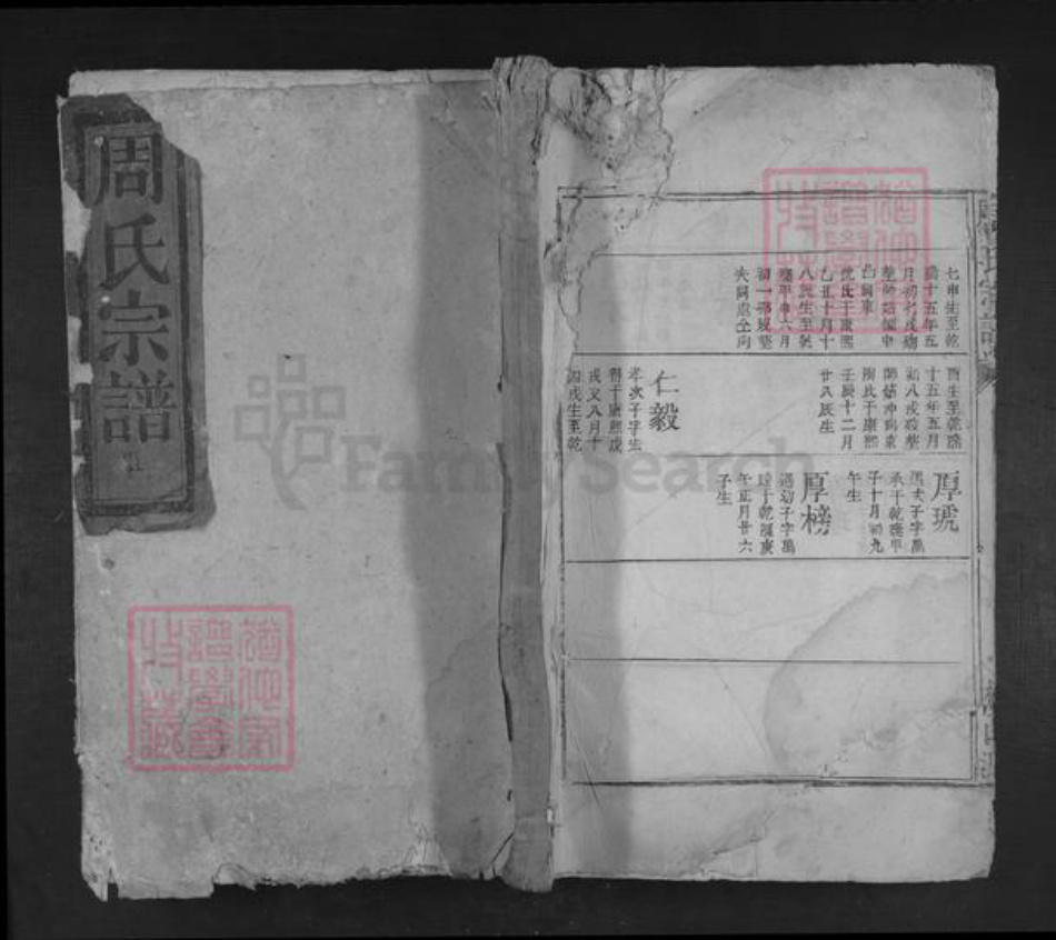 江西省九江市湖口县大垄乡周氏族谱-周氏宗谱.pdf电子版