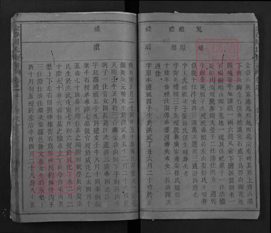 湖北省黄冈市浠水县洗马镇周氏族谱-金谷周氏族谱.pdf电子版插图4