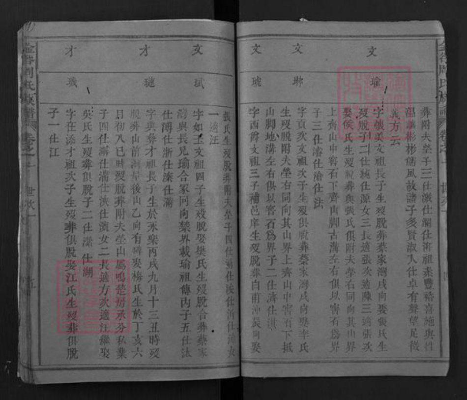 湖北省黄冈市浠水县洗马镇周氏族谱-金谷周氏族谱.pdf电子版插图5