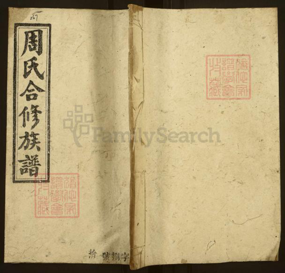 湖南省邵阳市武冈市武冈周氏族谱-周氏合修族谱.pdf电子版