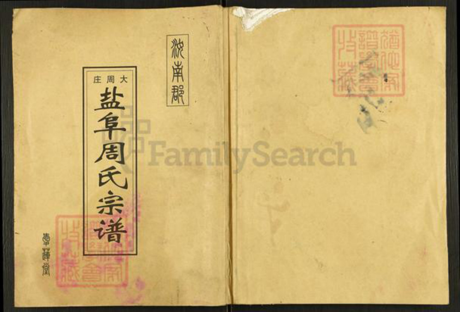 江苏省盐城市阜宁县周氏爱莲堂族谱-大周庄盐阜周氏宗谱.pdf电子版