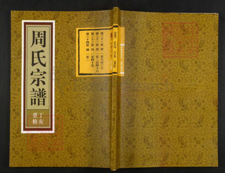 浙江省绍兴诸暨市暨阳街道周氏族谱-暨阳丰江周氏宗谱.pdf电子版