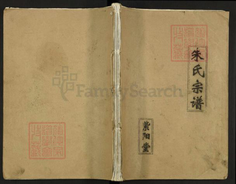 江苏省盐城市阜宁县益林镇朱氏紫阳堂族谱-朱氏宗谱.pdf电子版