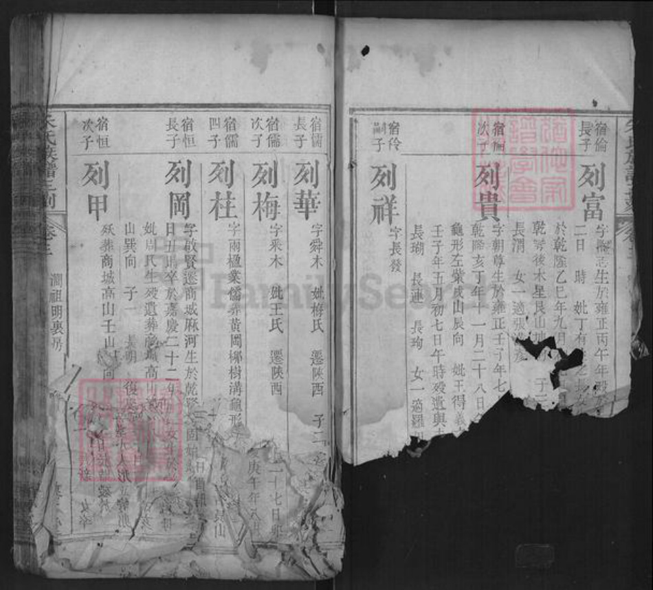 湖北省黄冈市罗田县朱氏敦本堂族谱-朱氏族谱三刻.pdf电子版插图3