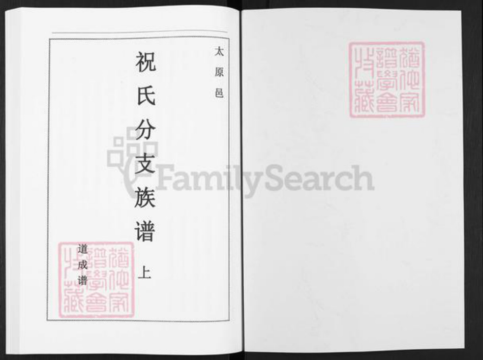 广东省云浮市云安区镇安镇祝氏太原堂族谱-祝氏分支族谱.道成谱.pdf电子版插图1