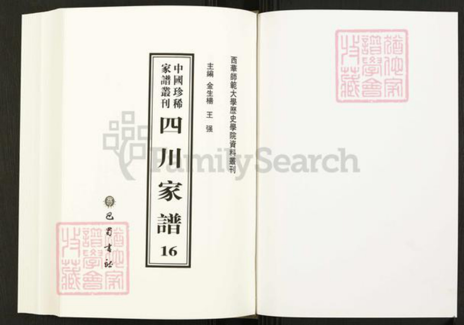 四川省四川省庄氏崇雅堂族谱-中国珍稀家谱丛刊.四川家谱.第16册.庄氏族谱.pdf电子版插图1