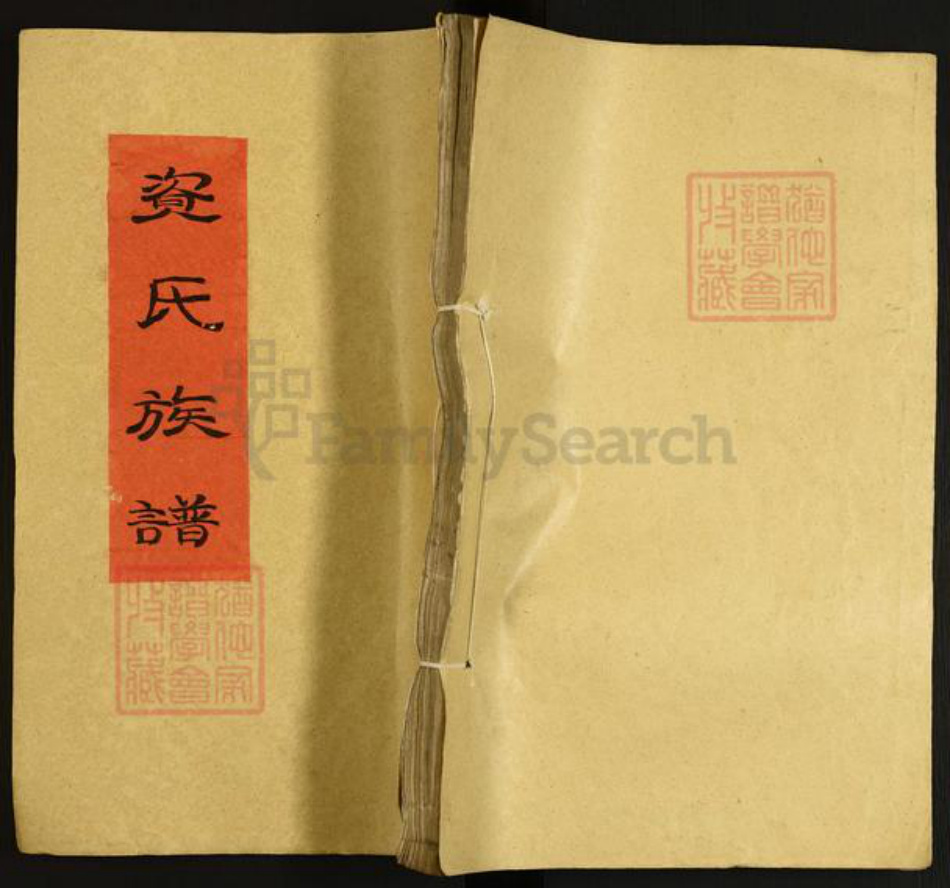 湖南省衡阳市资氏敬承堂族谱-资氏族谱.pdf电子版