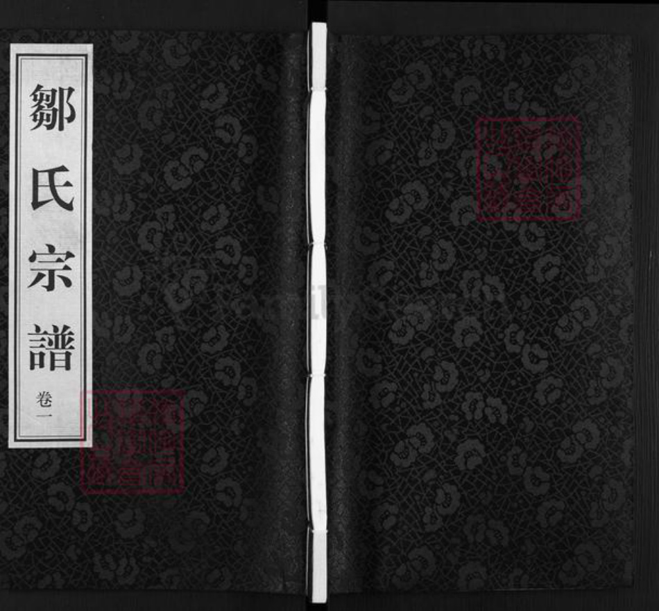 江苏省常州市武进县横林镇邹氏愿贤堂族谱-邹氏宗谱.pdf电子版