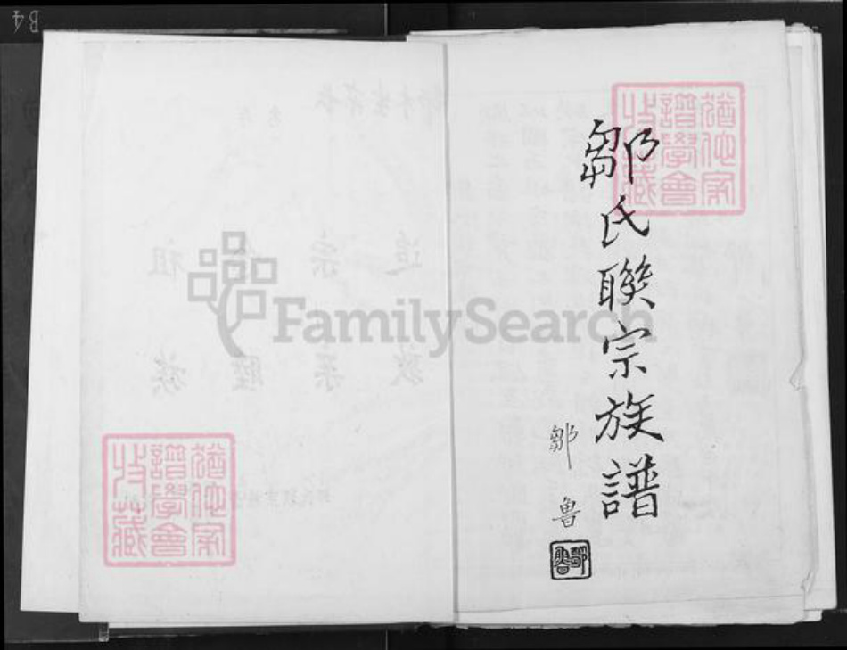 福建省三明市泰宁县邹氏族谱-邹氏联宗族谱.pdf电子版插图2