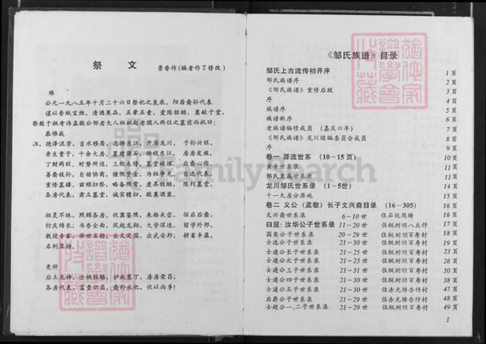 广东省河源市龙川县田心镇邹氏族谱-邹氏族谱.pdf电子版插图4