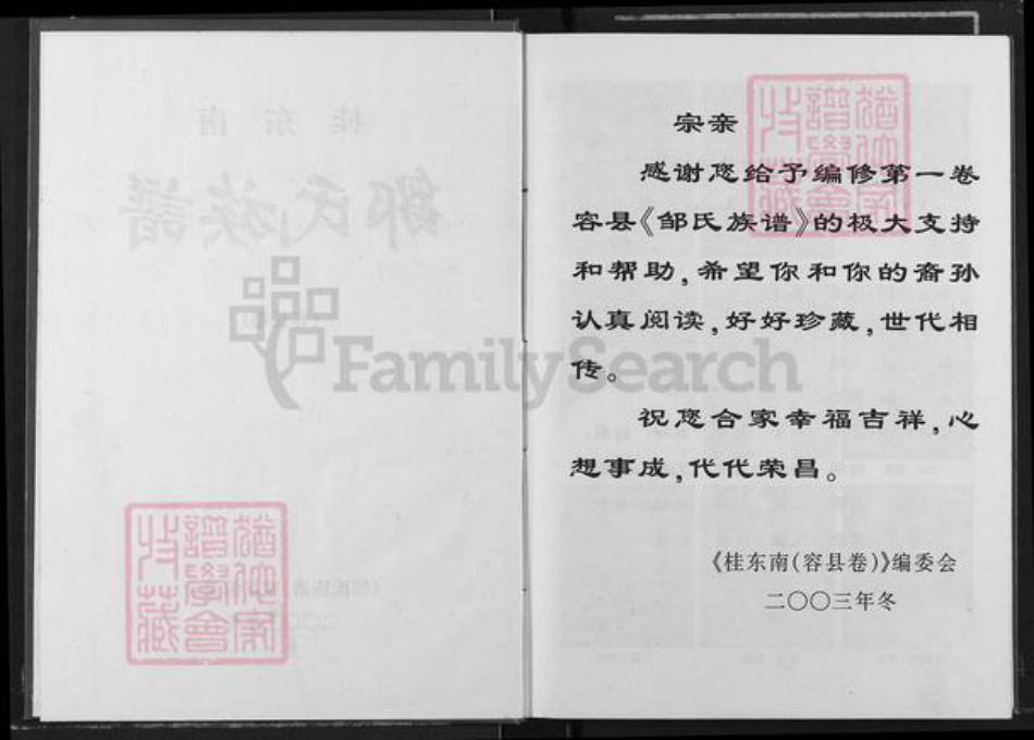 广西壮族自治区玉林容县石头镇邹氏族谱-桂东南邹氏族谱.pdf电子版插图2