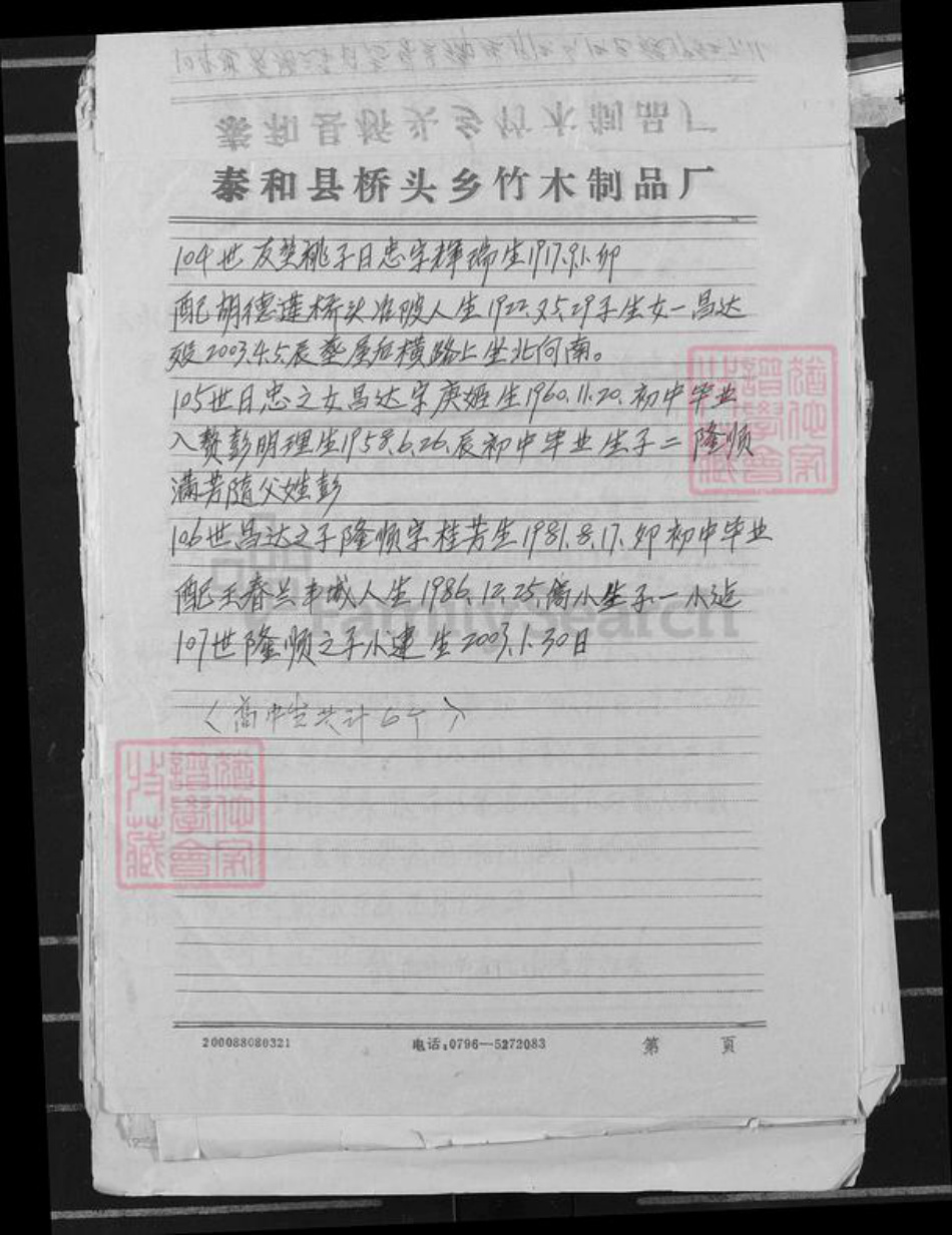 江西省吉安市遂川县新江乡邹氏万德堂族谱-江西省泰和犂背洲邦标派下.pdf电子版插图5