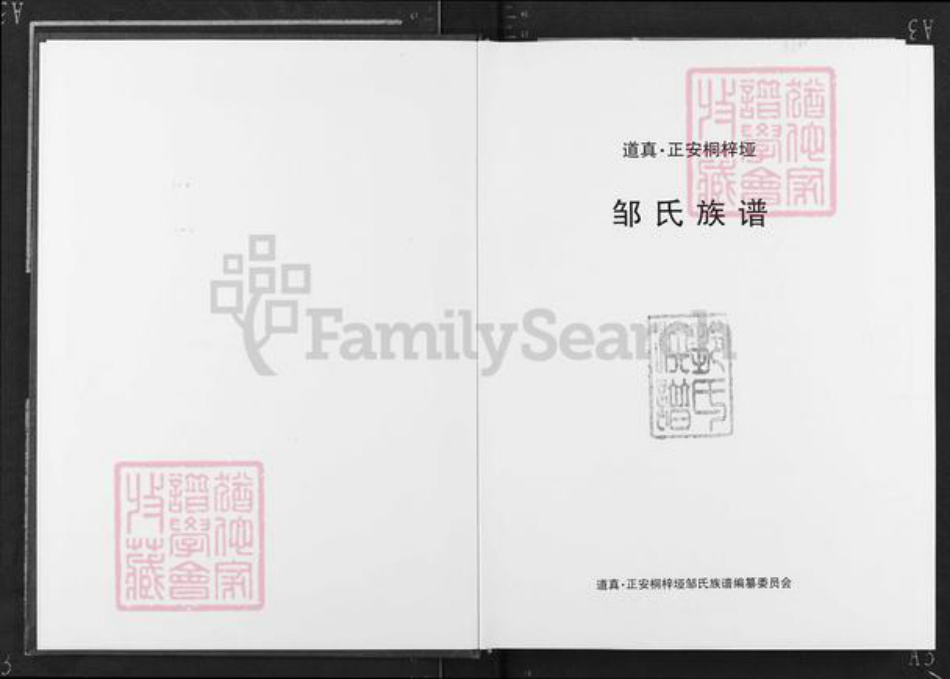 贵州省遵义市播州区邹氏族谱-邹氏家谱.pdf电子版插图2 贵州省遵义市播州区邹氏族谱-邹氏家谱.pdf电子版插图2