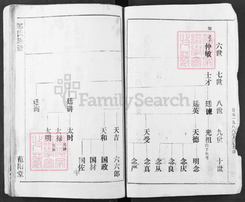 湖北省荆州市监利县邹氏范阳堂族谱-邹氏族谱.pdf电子版插图5