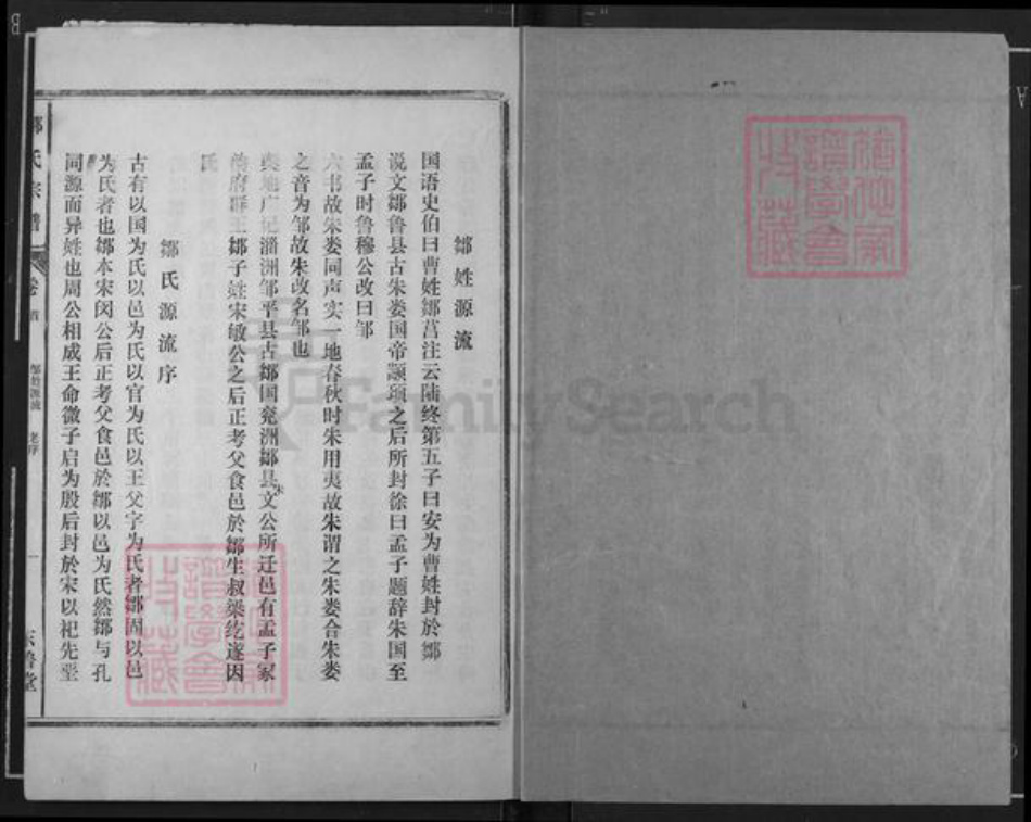 江西省九江市瑞昌市邹氏东鲁堂族谱-邹氏大成宗谱.pdf电子版插图1