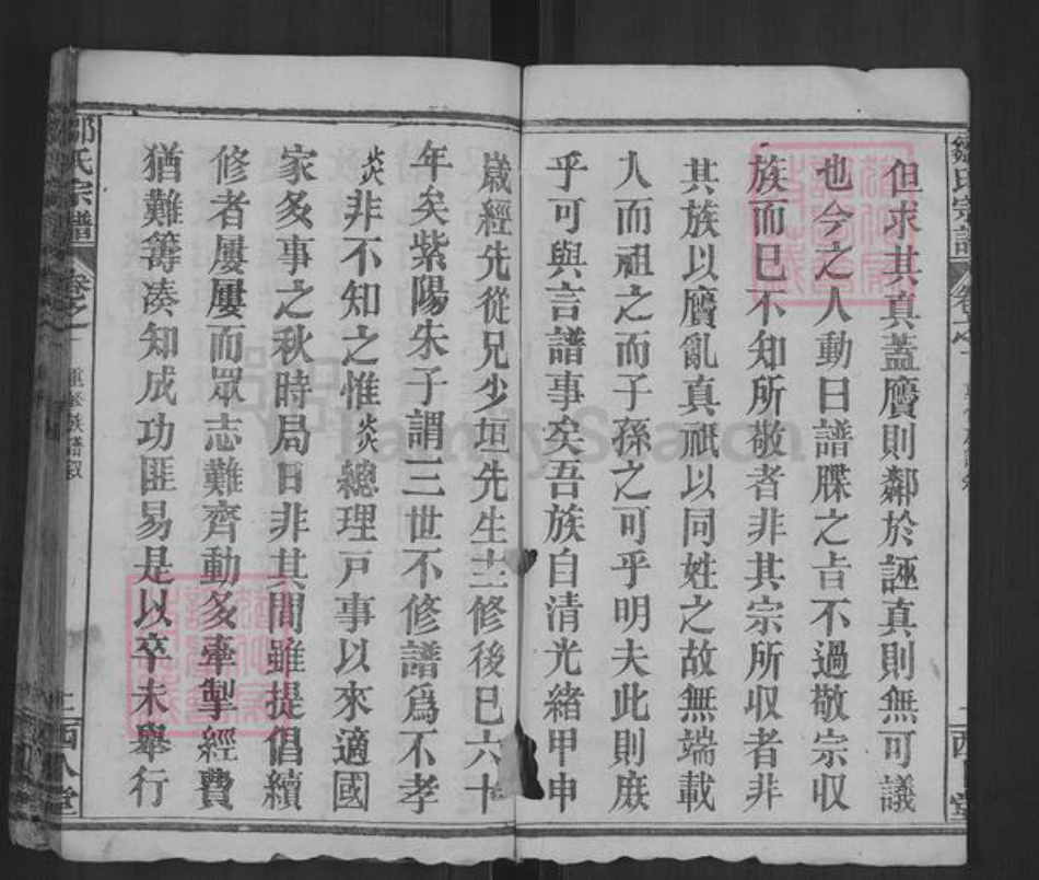 湖北省黄冈市麻城市邹氏西卜堂族谱-邹氏宗谱.pdf电子版插图2