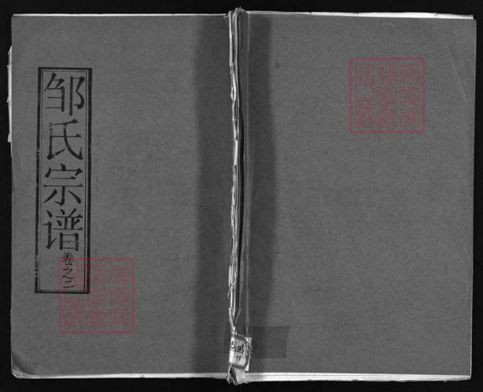 湖北省黄冈市黄州区邹氏东鲁堂族谱-邹氏宗谱 [10卷].pdf电子版插图1