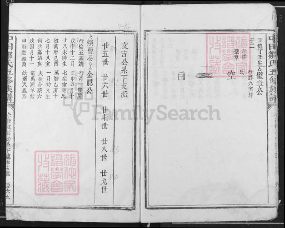 江西省抚州市南丰县邹氏族谱-中田邹氏五修族谱.pdf电子版插图5 江西省抚州市南丰县邹氏族谱-中田邹氏五修族谱.pdf电子版插图5