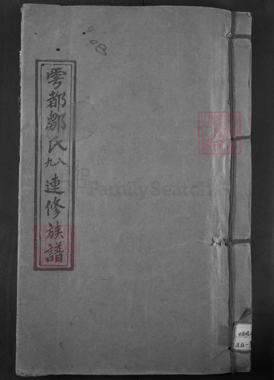 江西省赣州市于都县邹氏范阳堂族谱-雩都邹氏八九连修族谱.pdf电子版