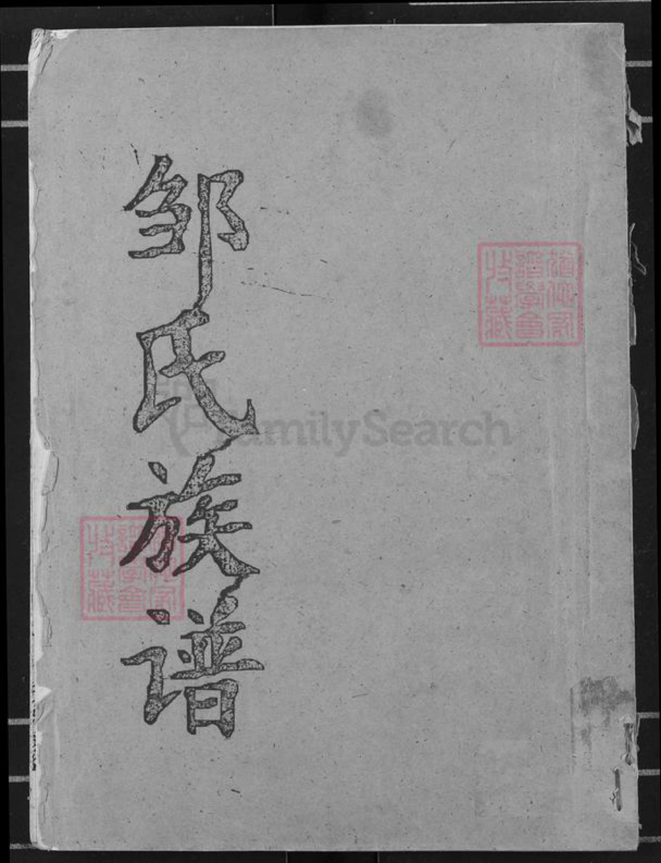 江西省赣州市邹氏范阳堂族谱-吉南邹氏族谱.pdf电子版