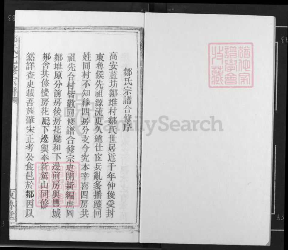 江西省宜春市高安市蓝坊镇邹氏东鲁堂族谱-东鲁世家邹氏宗谱.pdf电子版插图1