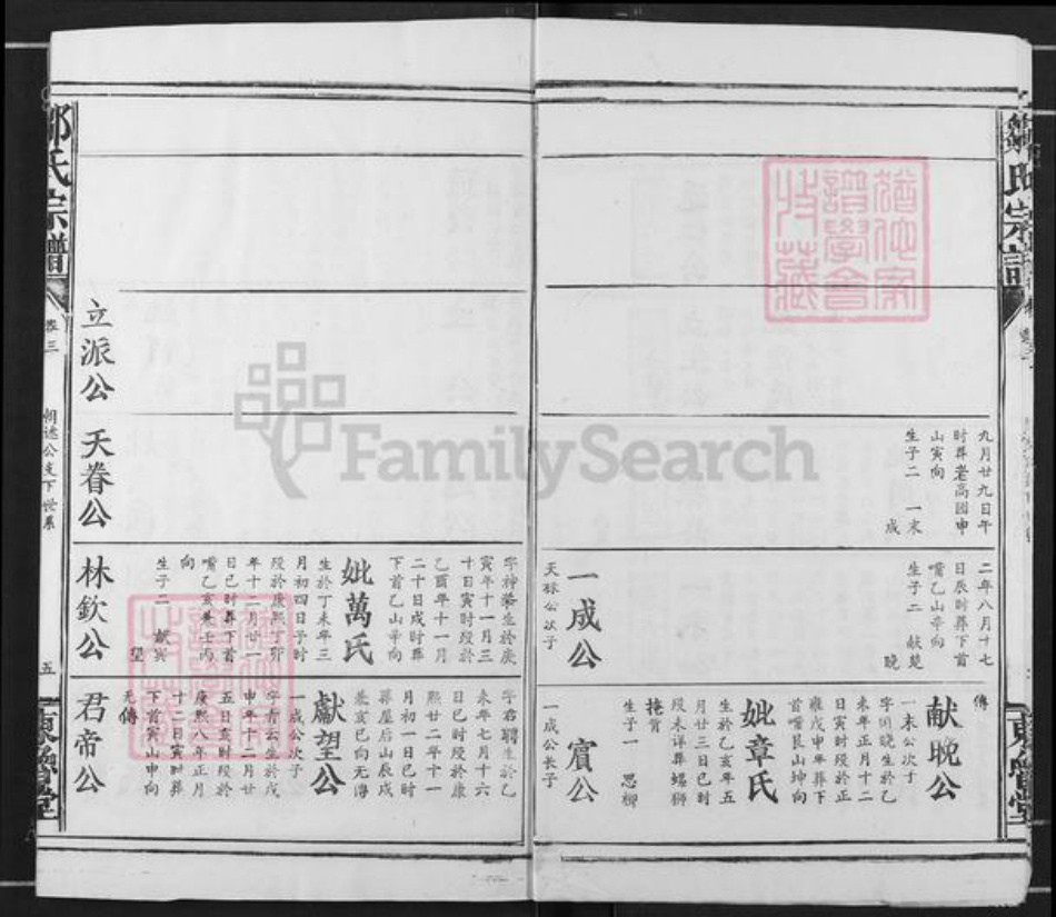 湖北省咸宁市咸安区大幕乡邹氏东鲁堂族谱-邹氏宗谱.pdf电子版插图5 湖北省咸宁市咸安区大幕乡邹氏东鲁堂族谱-邹氏宗谱.pdf电子版插图5