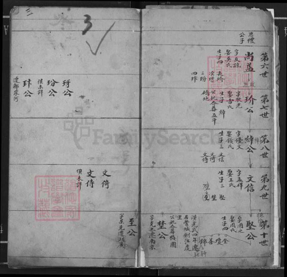 湖北省黄石市阳新县王英镇邹氏族谱-墨谱.pdf电子版插图3