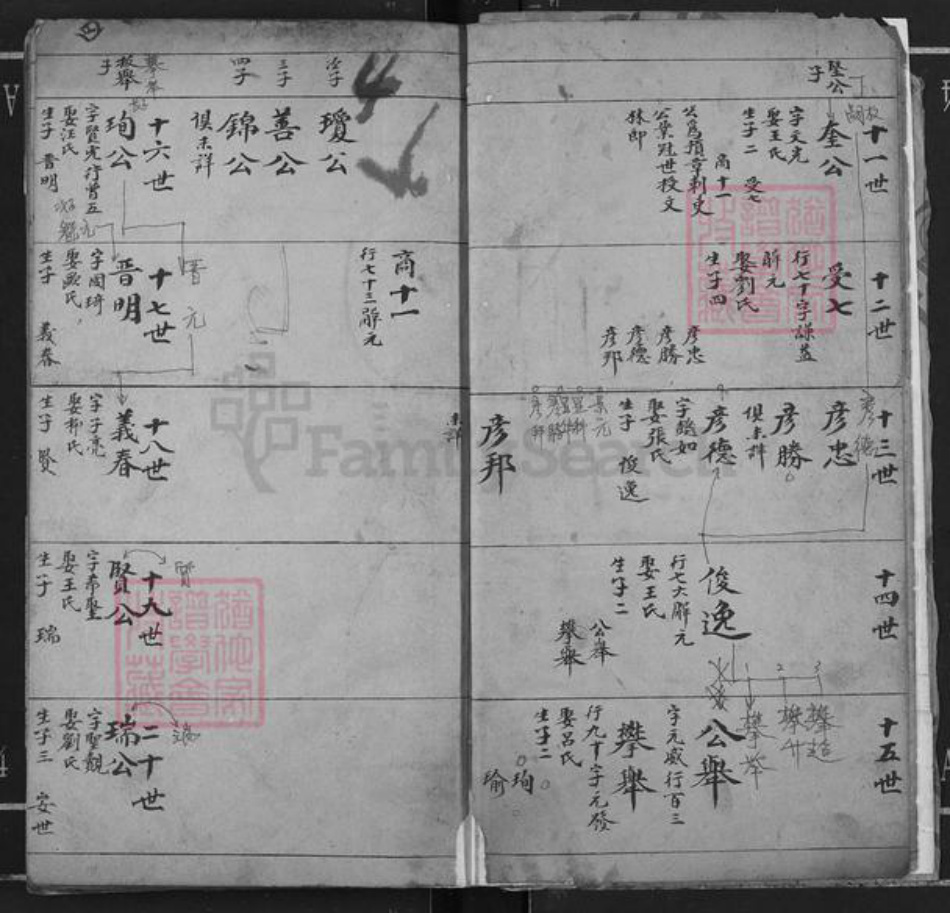 湖北省黄石市阳新县王英镇邹氏族谱-墨谱.pdf电子版插图4