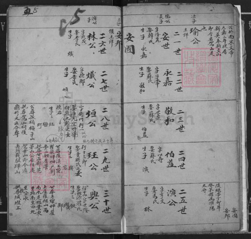 湖北省黄石市阳新县王英镇邹氏族谱-墨谱.pdf电子版插图5