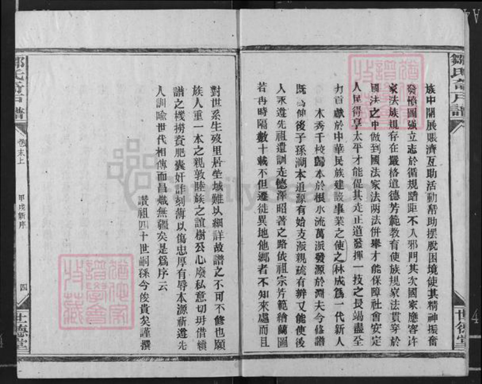 湖南省娄底市新化县邹氏世德堂族谱-湖南新化邹氏奇户谱.pdf电子版插图4