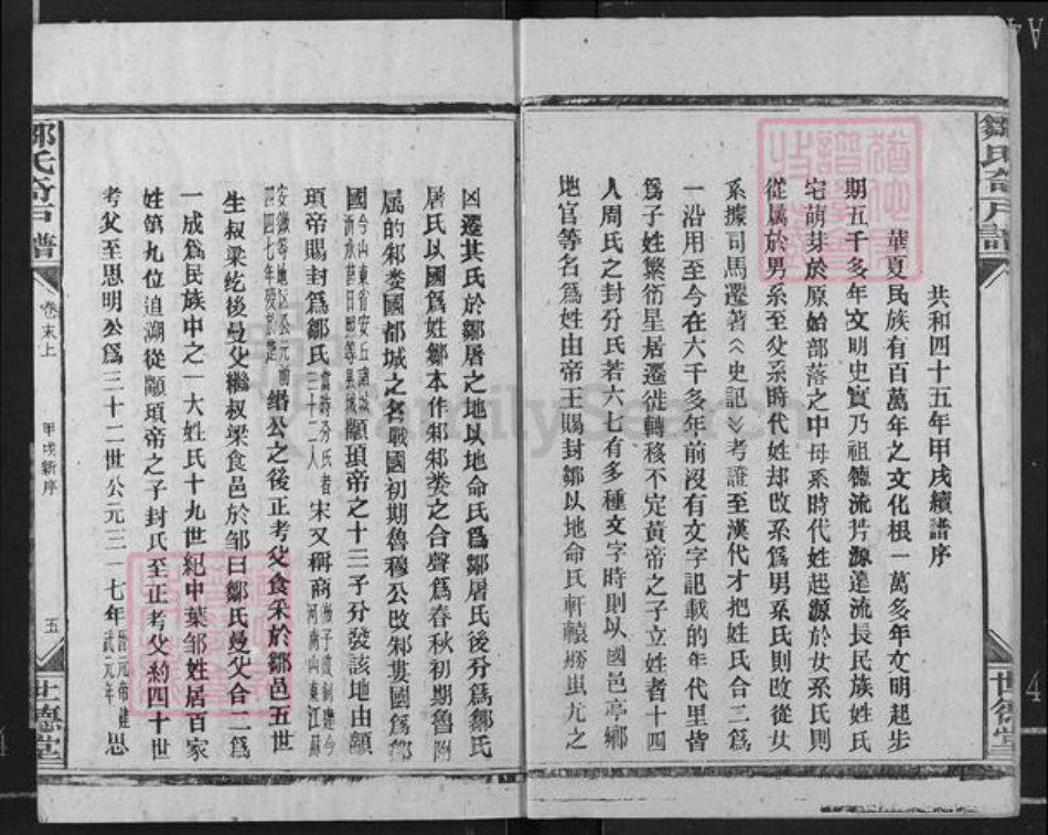 湖南省娄底市新化县邹氏世德堂族谱-湖南新化邹氏奇户谱.pdf电子版插图5