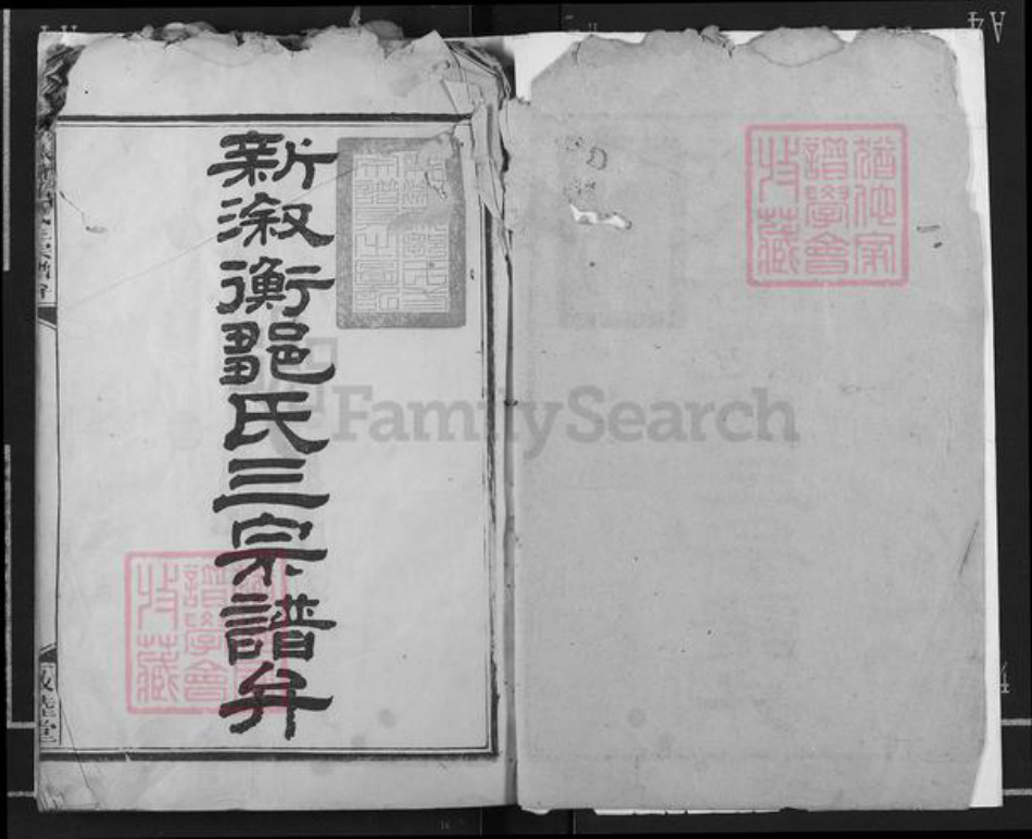 湖南省娄底市新化县洋溪镇邹氏敦睦堂族谱-湖南新溆衡邹氏三宗谱弁.pdf电子版插图1