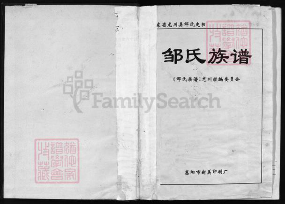 广东省河源市和平广东省河源市龙川县广东省惠州市惠阳区邹氏族谱-邹氏族谱 [13卷].pdf电子版插图2