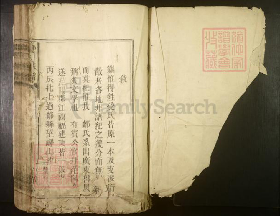 广东省河源市龙川县邹氏族谱-邹氏族谱[不分卷].pdf电子版插图1