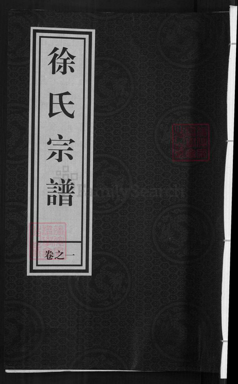 浙江省丽水市缙云县徐氏族谱-徐氏宗谱.pdf电子版