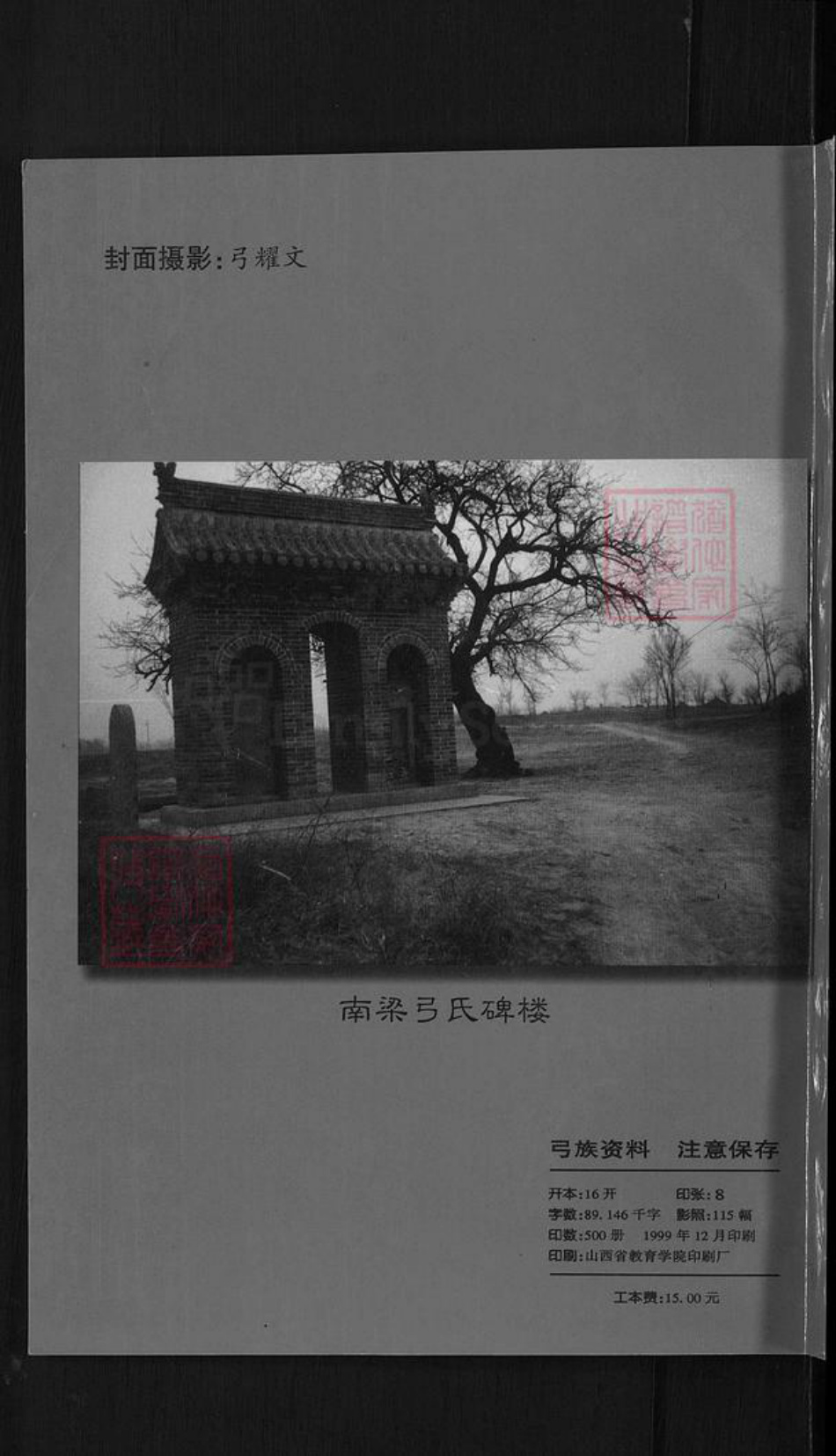 山西省忻州市原平市新原乡弓氏族谱-弓氏族谱(南股).pdf电子版