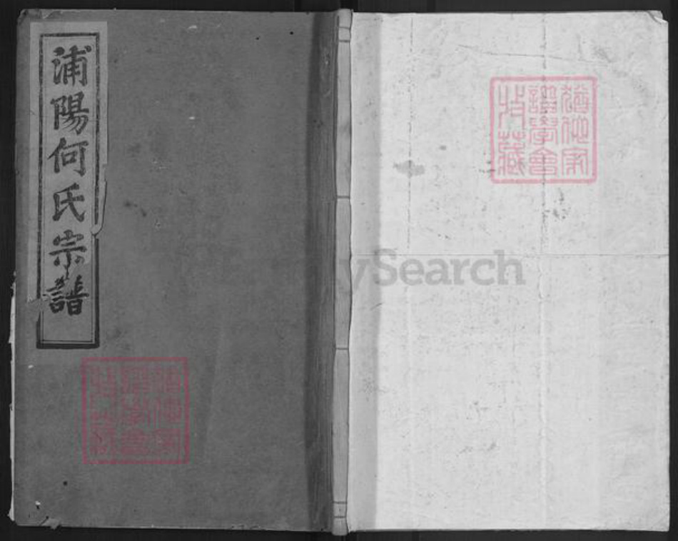 浙江省金华市浦江县何氏忠孝堂族谱-浦阳深袅何氏宗谱.pdf电子版