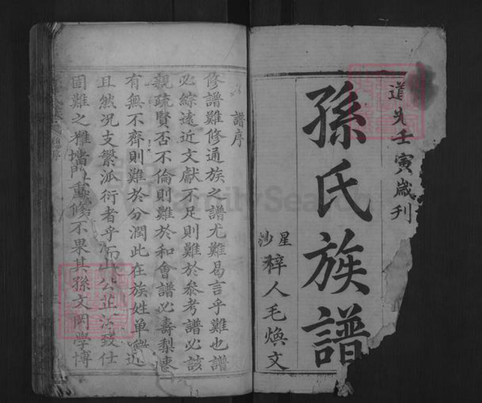 湖南省常德市孙氏乐安堂族谱-孙氏族谱.pdf电子版插图1