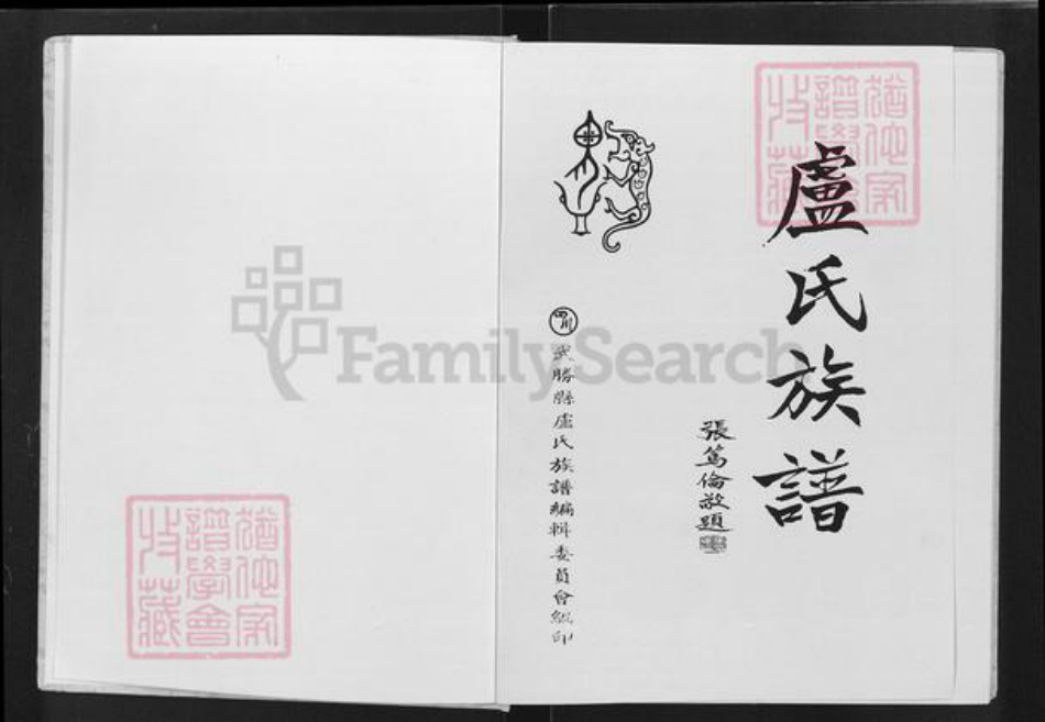 四川省广安市武胜县卢氏族谱-卢氏族谱.pdf电子版插图1