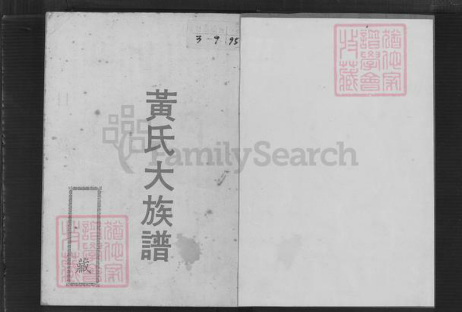 台湾桃园市大溪区黄氏族谱-黄氏大族谱.pdf电子版插图1