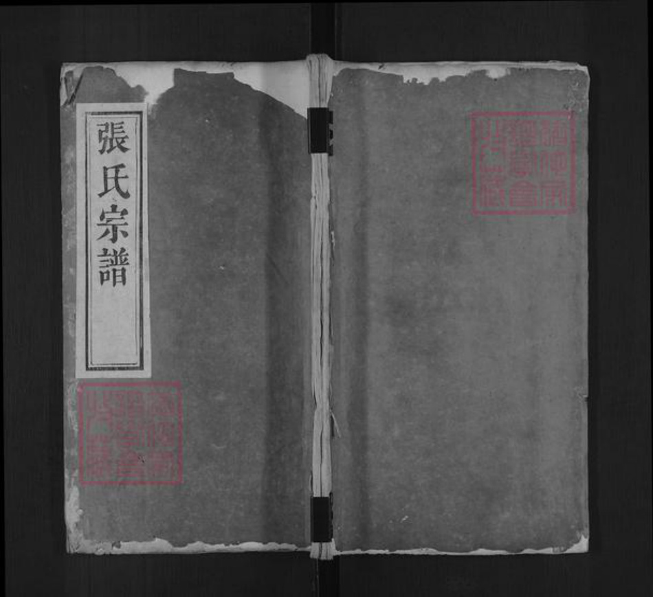 湖北省黄冈市麻城市张氏孝友堂族谱-张氏宗谱.pdf电子版