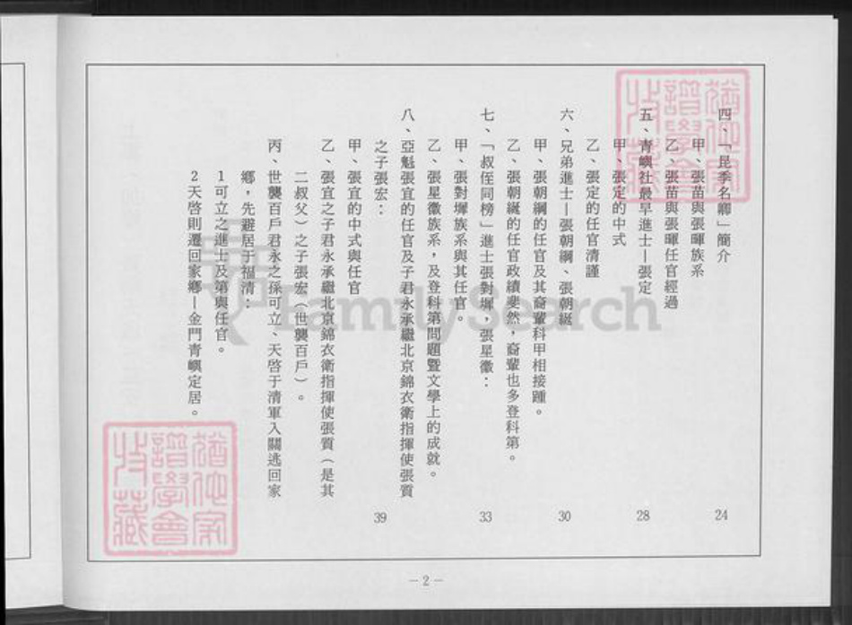 福建省泉州市金门县张氏万安堂族谱-续加修(张氏)青屿天启(益安)家谱.pdf电子版插图4