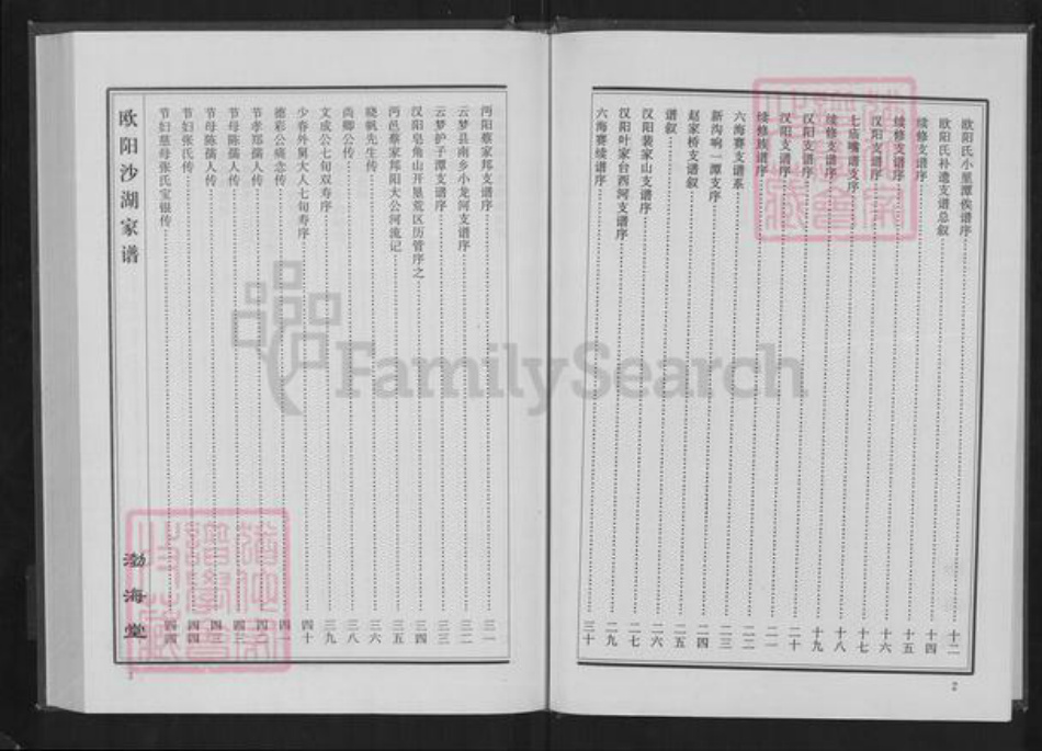 湖北省仙桃市沙湖镇欧阳氏渤海堂族谱-欧阳沙湖家谱.pdf电子版插图4 湖北省仙桃市沙湖镇欧阳氏渤海堂族谱-欧阳沙湖家谱.pdf电子版插图4