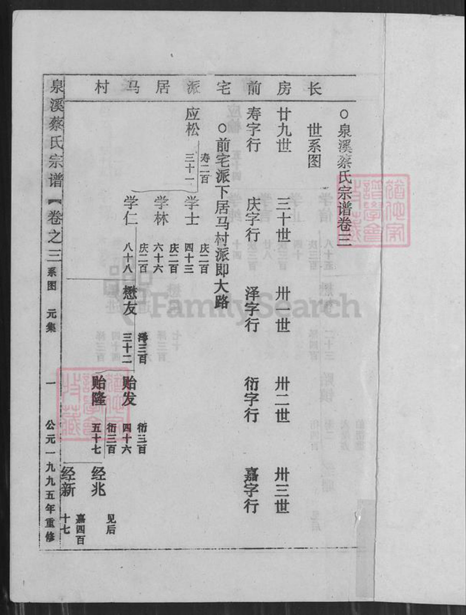 浙江省金华市武义县浙江省金华市武义县泉溪镇蔡氏族谱-泉溪蔡氏宗谱.pdf电子版插图1