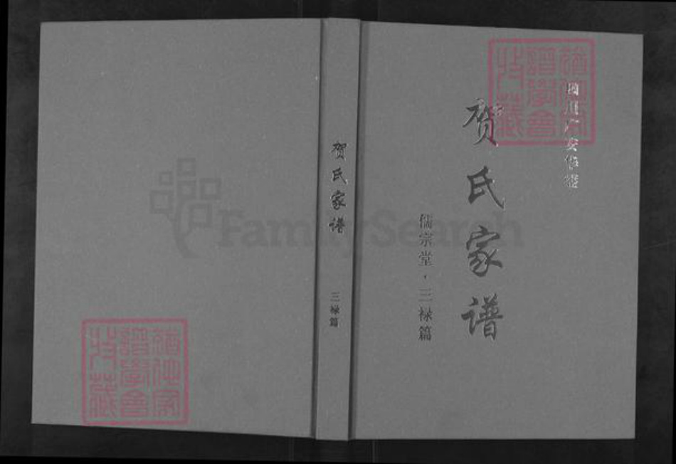 四川省绵阳市安县四川省广安市华蓥市高兴镇贺；贺氏儒宗堂族谱-贺氏家谱.pdf电子版